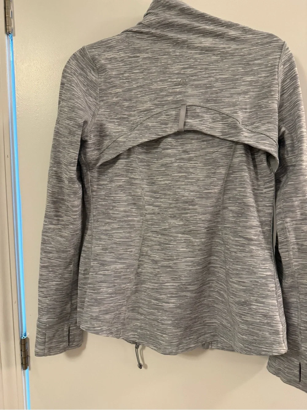 lululemon athletica Gray Heather Full-Zip Utility Jacket